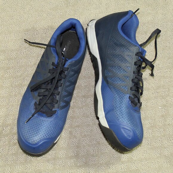 Reebok Shoes | Men's Sz 12W Blue Black Microweb Sublite Steel Toe Astm F2413-18 - Picture 1 of 6